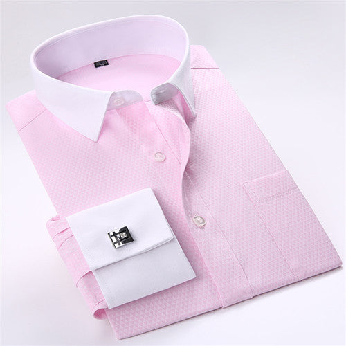 High Quality Solid Long Sleeve Shirt #FSXX-men-wanahavit-FS17-S-wanahavit