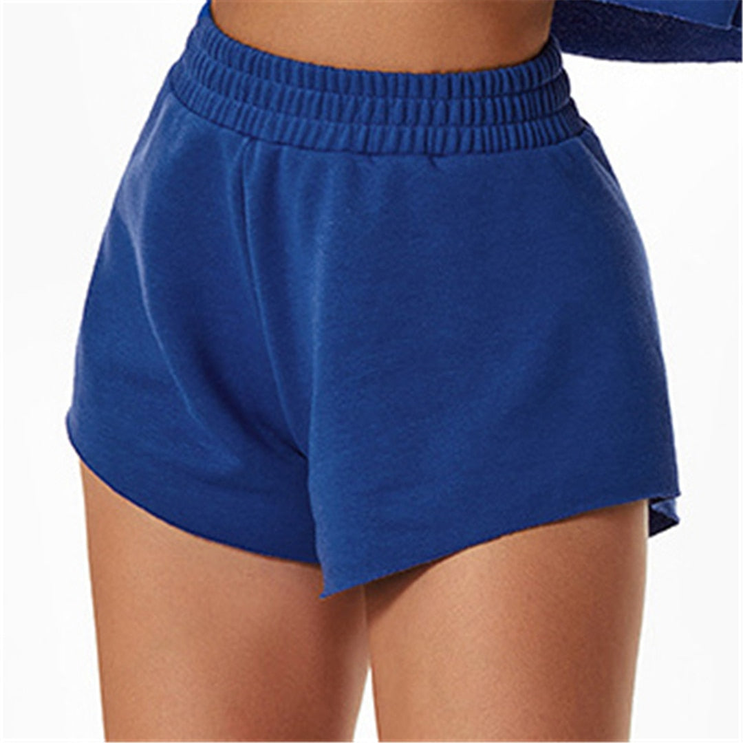 S - XL 5 Colors Fashion Women Yoga Shorts Gym Running Casual Sports Shorts High Waist Shorts Breathable Fitness Clothing A078S