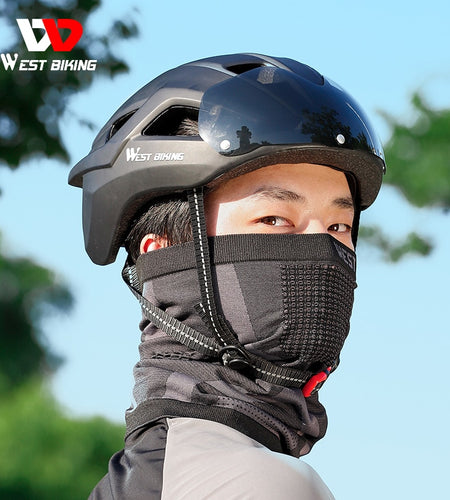 High Elastic Sport Scarf Knitted Breathable Cycling Headwear Outdoor Running Dustproof Windproof Bicycle Balaclava