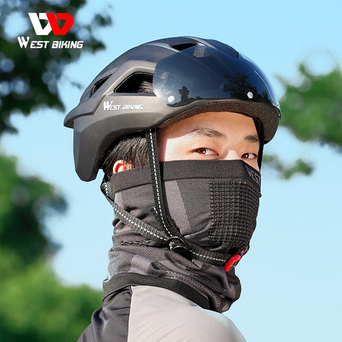 Load image into Gallery viewer, High Elastic Sport Scarf Knitted Breathable Cycling Headwear Outdoor Running Dustproof Windproof Bicycle Balaclava
