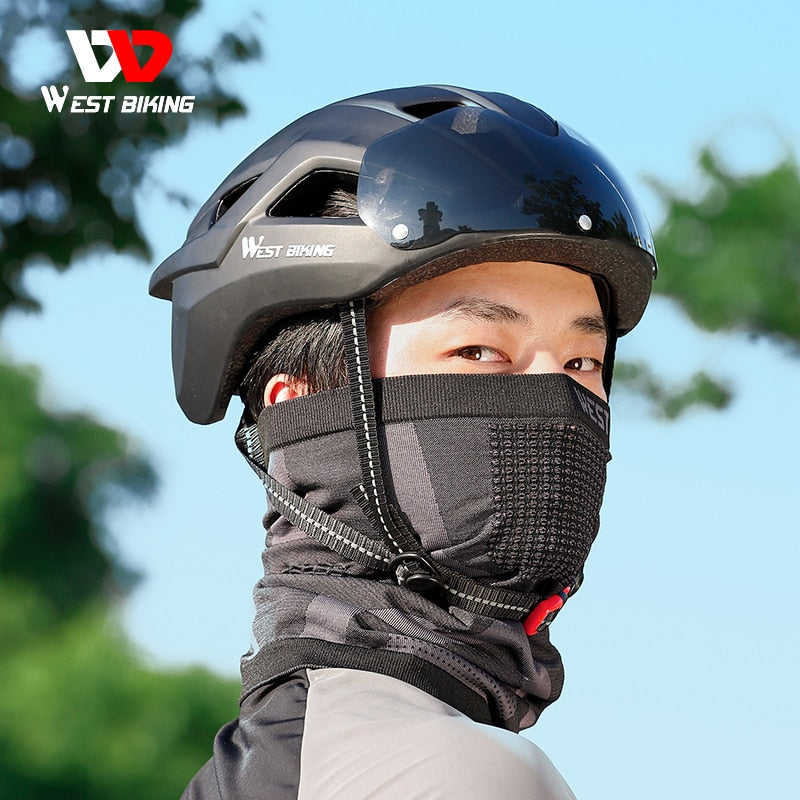 High Elastic Sport Scarf Knitted Breathable Cycling Headwear Outdoor Running Dustproof Windproof Bicycle Balaclava