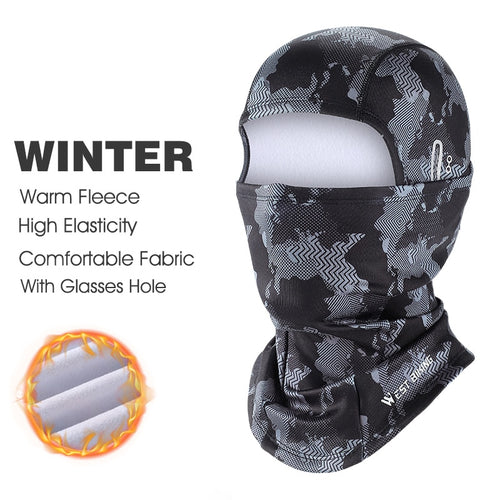 Load image into Gallery viewer, Winter Sport Cycling Cap Bike Full Face Mask Warm Fleece Balaclava Men Women MTB Bicycle Motorcycle Head Cap Hat
