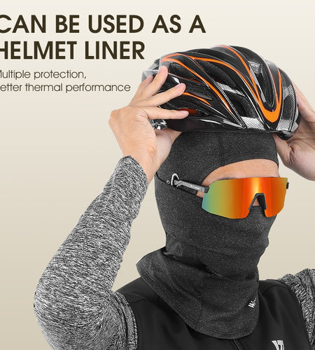 Winter Fleece Cycling Face Mask Bike Cap Windproof Men Women Sport Scarf Balaclava Ski Bicycle Motorcycle Running Neck Warmer
