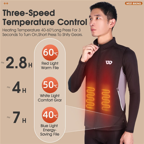 Load image into Gallery viewer, Winter Heated Vest Men Women Sportswear USB Heated Jacket Motorcycle Cycling Thermal Hunting Camping Clothing M-2XL
