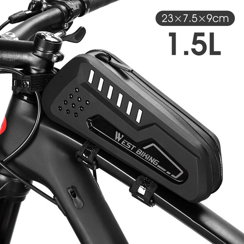 Load image into Gallery viewer, Bicycle Bag Waterproof Cycling Top Tube Front Frame Bag Environmentally Friendly Material MTB Road Bike Accessories
