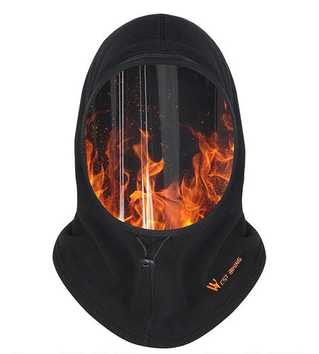 Winter Windproof Cycling Cap Anti Dust Warm Fleece Hood Ski Sport Bike Motorcycle Headgear Bicycle Hat Balaclava