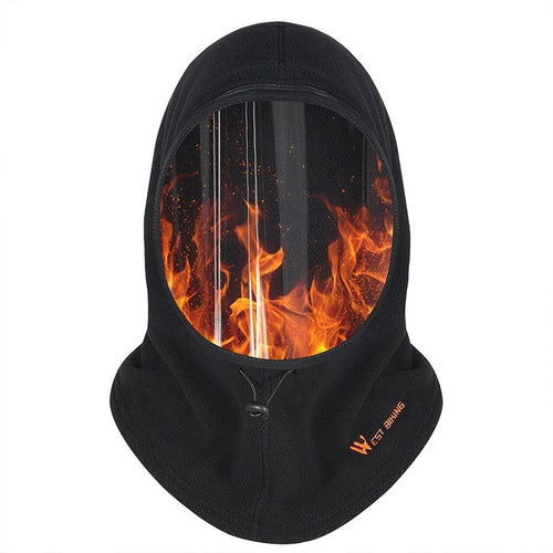 Load image into Gallery viewer, Winter Windproof Cycling Cap Anti Dust Warm Fleece Hood Ski Sport Bike Motorcycle Headgear Bicycle Hat Balaclava
