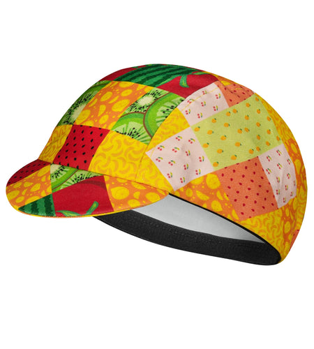 Plant Fruit Factory Theme Print Polyester Quick Dry Road Bike Cycling Cap Summer Cool Breathable Balaclava
