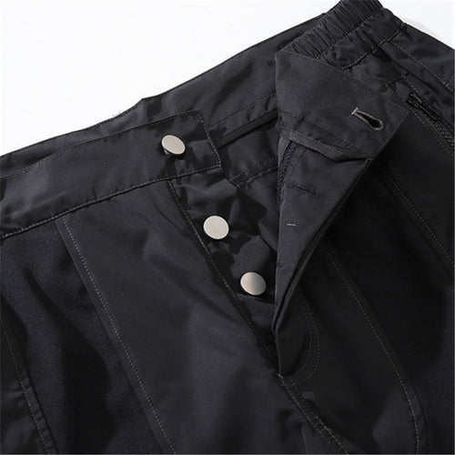 Load image into Gallery viewer, Patchwork Cargo Pants Men Tactical Function Polyester Trousers Joggers High Street Streetwear Men Pants
