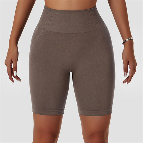 Load image into Gallery viewer, S - XL 11 Colors Yoga Shorts Gym Sport Shorts Butt Lift High Waist Shorts For Women Breathable Fitness Seamless Sportwear A091S
