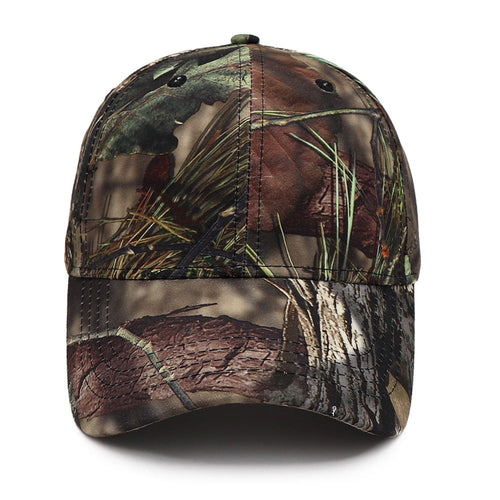 Load image into Gallery viewer, Outdoor Jungle Fishing Baseball Hat Cap Man Camouflage Hunting Hat Casquette Oak Camo Snapback Dad Caps KBMO5
