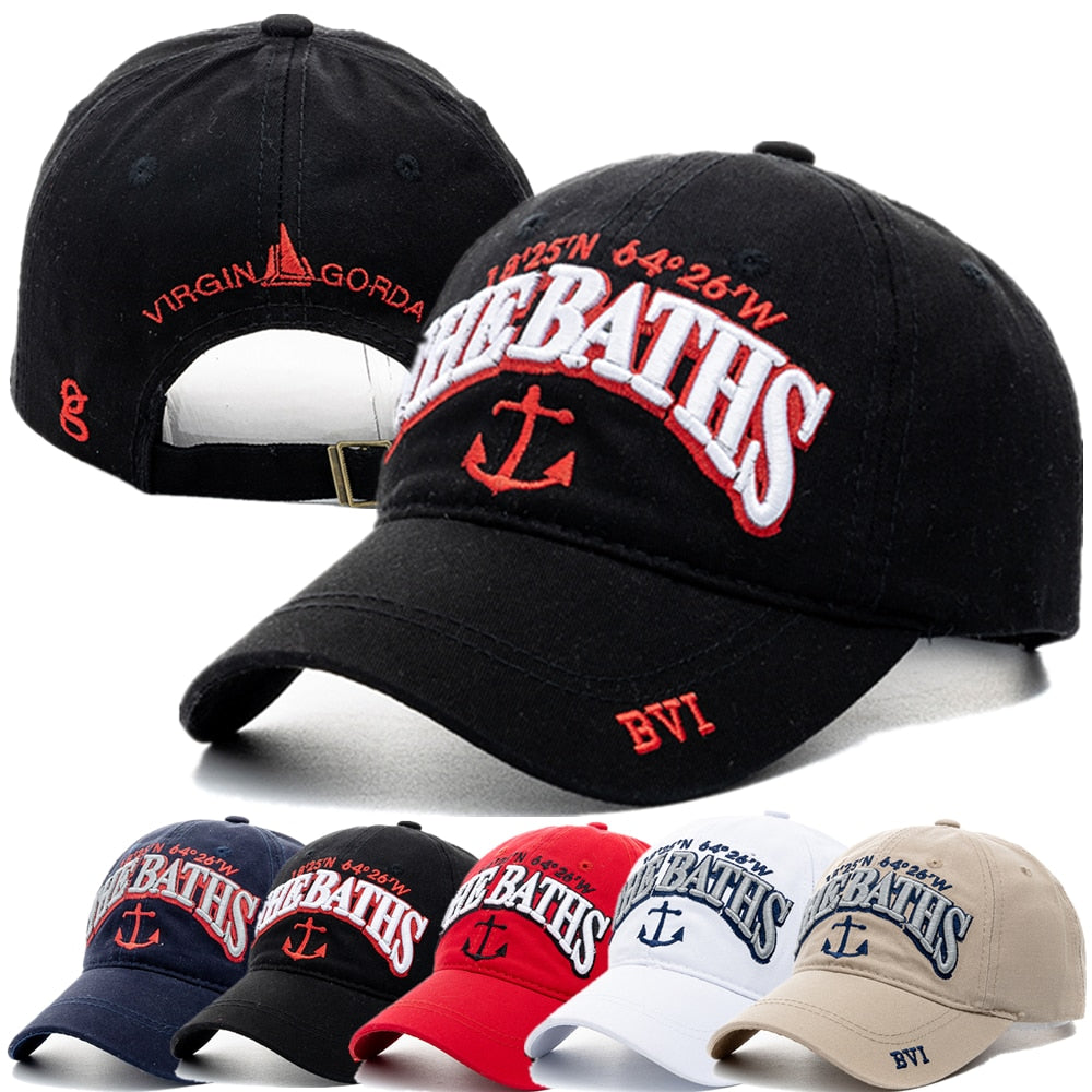 Outdoor Casual Cap For Men Women Simple Letter Baseball Cap Fashion Streetwear Cotton Summer Hat