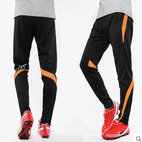 Load image into Gallery viewer, Men Running Sport Pants With Zipper Pockets Football Joggings Training Sweatpants Basketball Soccer Trousers workout pant Male
