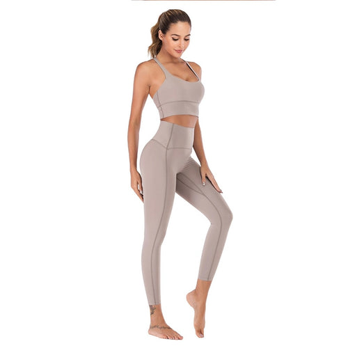 Load image into Gallery viewer, Naked-Feels Yoga Pants Sports Tight Woman Legin Fitness Skin Workout Gym Legging For Women High Waist Yoga Pants Ankle-Length
