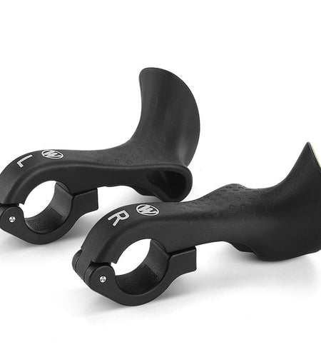 MTB Handle Bar Ends Ergonomic 22.2mm Universal Moutain Bike Ultralight Nylon Fiber Cycling Small Auxiliary Handlebar