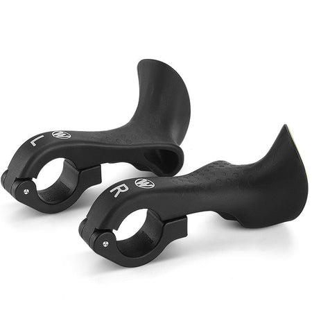 MTB Handle Bar Ends Ergonomic 22.2mm Universal Moutain Bike Ultralight Nylon Fiber Cycling Small Auxiliary Handlebar