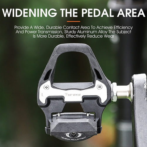 Load image into Gallery viewer, Professional SPD-SL Cycling Road Bike Self-locking Pedals Ultralight 2 Sealed Bearing Bicycle Pedal Bike Part Accessories
