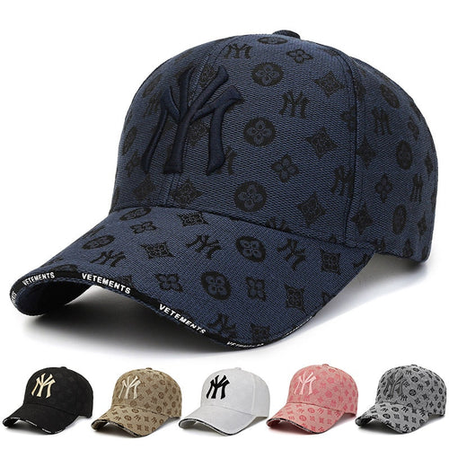 Load image into Gallery viewer, Pattern High Quality Letters Embroidery Adjustable Baseball Caps Men and Women Outdoors Sports Cap Adult Fashion Sun Hats
