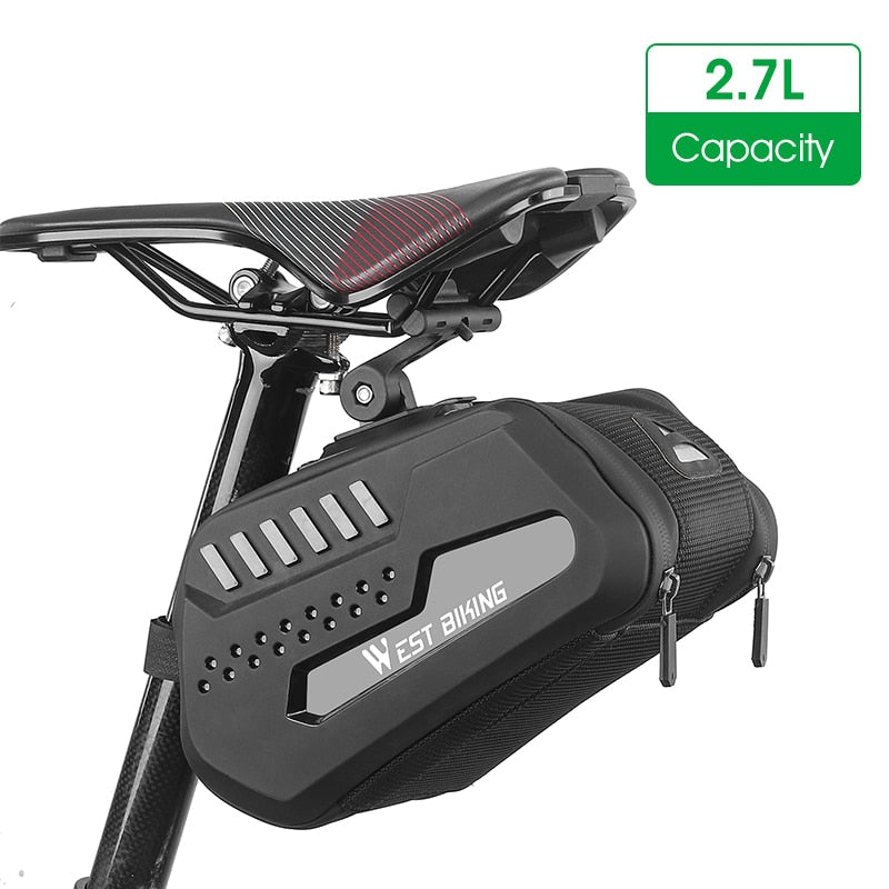 Top Quality Bike Saddle Bag Waterproof MTB Road Bicycle Under Seat Bag Large Capacity Cycling Pannier Accessories