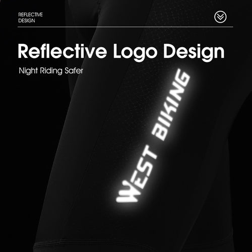 Load image into Gallery viewer, Men Cycling Padded Shorts Long Distance Enduro MTB Short Tights Biker Shockproof Cyclist Racing Compression Shorts

