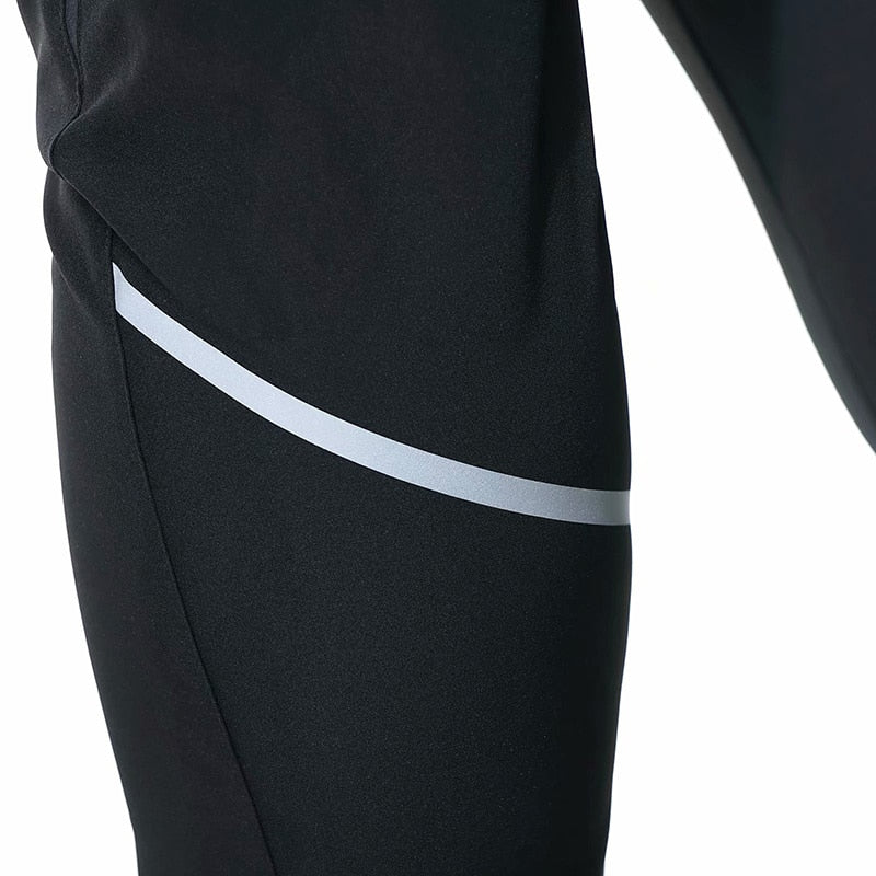 Men Running Pants zipper Reflective Football Soccer Sporting pant Training sport Pants Legging jogging Gym Trousers