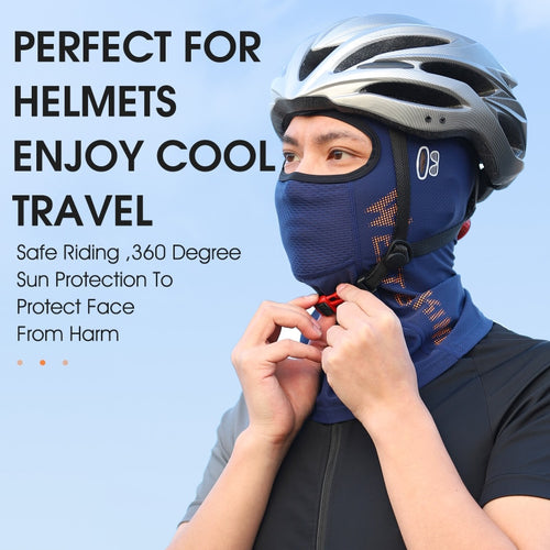 Load image into Gallery viewer, Summer Cycling Cap Anti-UV Full Face Cover Breathable Sport MTB Bike Motorcycle Balaclava Bicycle Helmet Liner Caps
