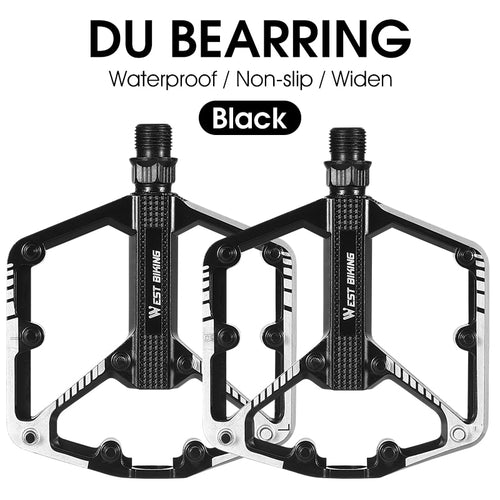 Load image into Gallery viewer, 3 Bearings Bicycle Pedals Durable Aluminum Alloy MTB Mountain Road BMX Bike Pedal Anti-slip Flat Cycling Accessories
