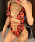 Orange Red Leopard