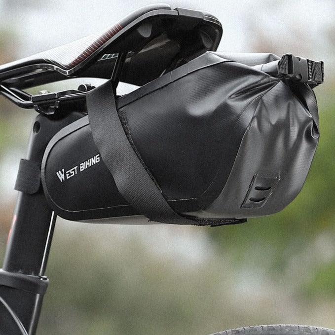 Waterproof Bicycle Saddle Bag MTB Road Bike Shockproof Cycling Tools Pannier Seatpost Basket Bag Bike Accessories