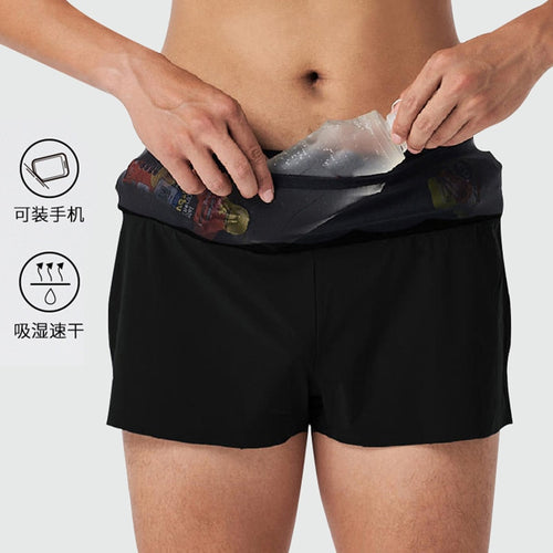 Load image into Gallery viewer, Sports Shorts Men&#39;s Spring Summer Marathon Running Fitness Anti-light Quick-drying Breathable Loose Three-point Workout Shorts
