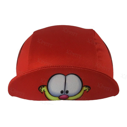 Load image into Gallery viewer, Cartoon Dashing Cat Polyester Summer Bicycle Men&#39;s Balaclava  Quick Dry Breathable Elasticity Cycling Cap Unisex
