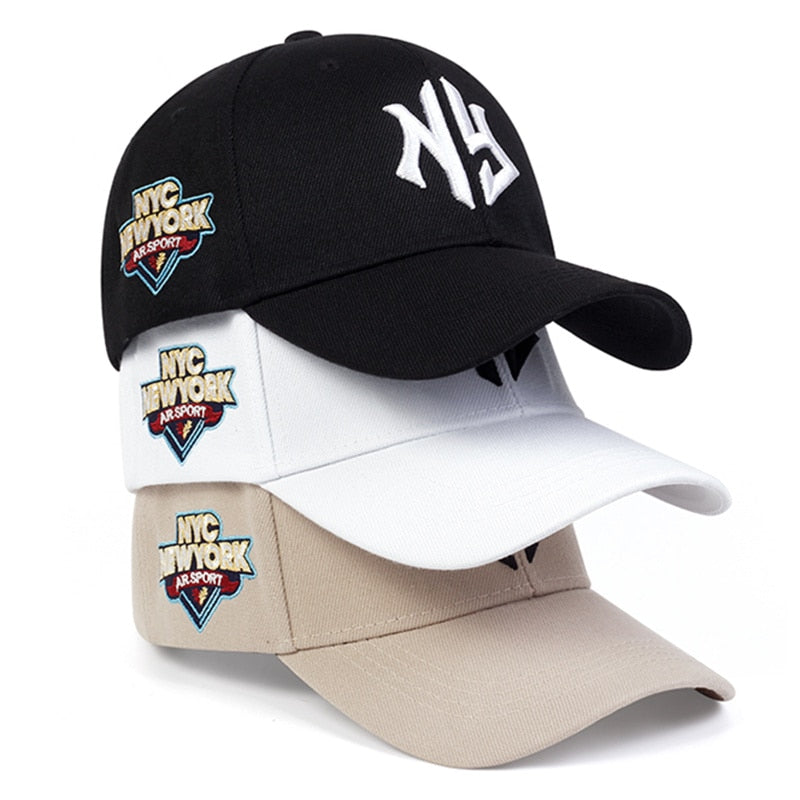 Men Baseball Cap Cotton hip hop snapback Hat For Men Women adult Outdoor casual Sun Hats Letter embroidery Trucker Caps