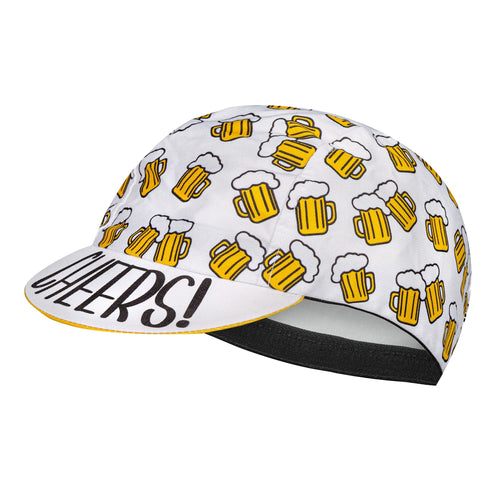 Load image into Gallery viewer, Classic Retro White Beer Polyester Bicycle  Men&#39;s Caps Quick Dry Breathable Summer Sports Cycling Balaclava
