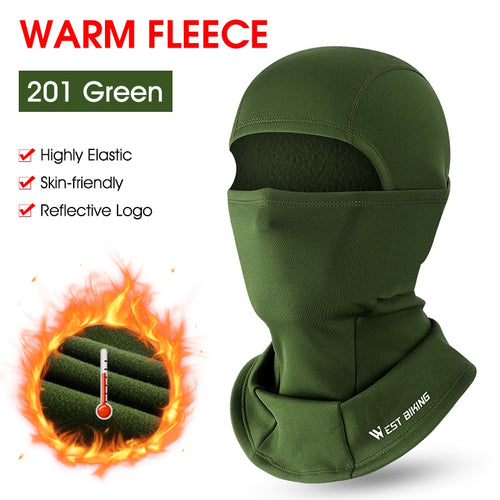 Load image into Gallery viewer, Winter Cycling Balaclava Motorcycle Helmet Liner Fleece Hat Ski Mask Full Face Hood For Hiking Hunting Sports Caps
