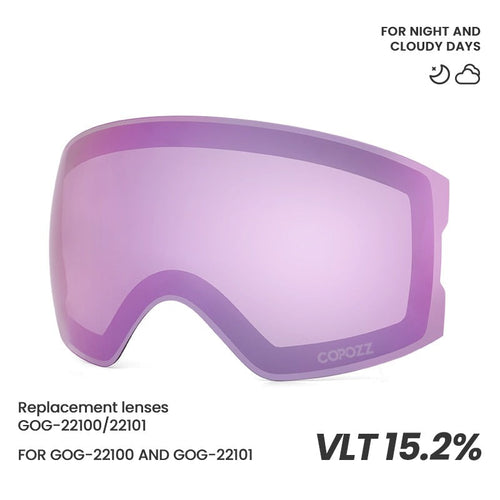 Load image into Gallery viewer, 22101 and 22100 Ski Goggles Magnetic Replacement Lenses Spherical lens and Cylindrical lens
