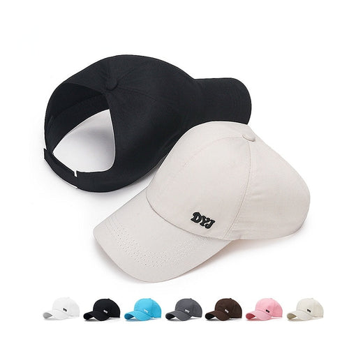 Load image into Gallery viewer, Cool Summer Women Ponytail Sun Caps Hat Female Outdoor Lady Baseball Cap For Women
