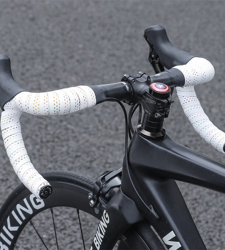 Resistant Handlebar Tape Lightweight Breathable Anti-Slip Road Bike Grip Tape Gravel Bike Bar Winding End Plugs
