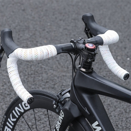 Load image into Gallery viewer, Resistant Handlebar Tape Lightweight Breathable Anti-Slip Road Bike Grip Tape Gravel Bike Bar Winding End Plugs
