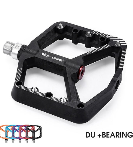 Bicycle Pedal Anti-slip Ultralight Nylon MTB Mountain Bike Pedal Sealed Bearings Pedals Bicycle Accessories Parts