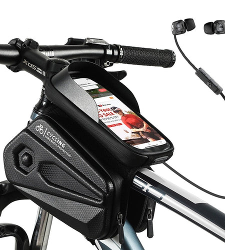 Bicycle Bag Front Frame MTB Bike Bag Cycling Accessories High Quality Waterproof Touch Screen Top Tube Phone Bag