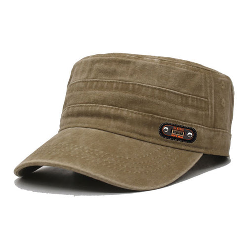 Load image into Gallery viewer, Casual Vintage Men Baseball Cap Military Hats Summer Snapback Caps Hats For Women Casquette Bone Gorras Hombre Men Flat Top Hat

