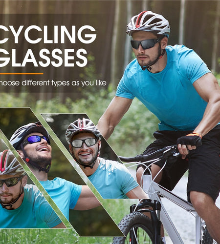 HD Polarized Cycling Glasses UV400 Protection Bicycle Outdoor Sports Sunglasses MTB Road Bike Goggles Eyewear