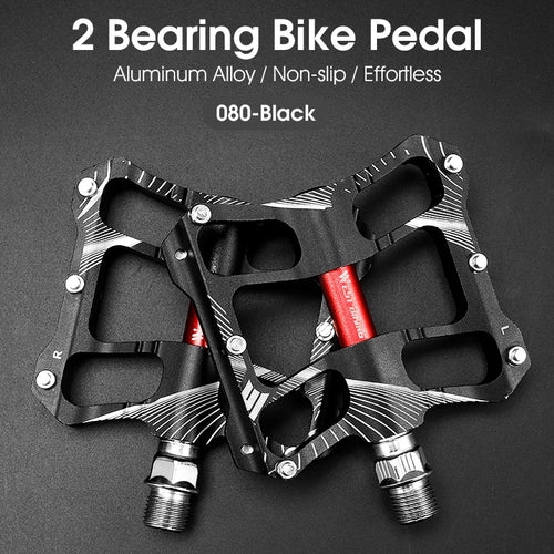 Load image into Gallery viewer, MTB Bike Pedals 2 Sealed Bearing Ultralight Anti-slip BMX Mountain Road Cycling Pedals Flat Platform Bicycle Parts
