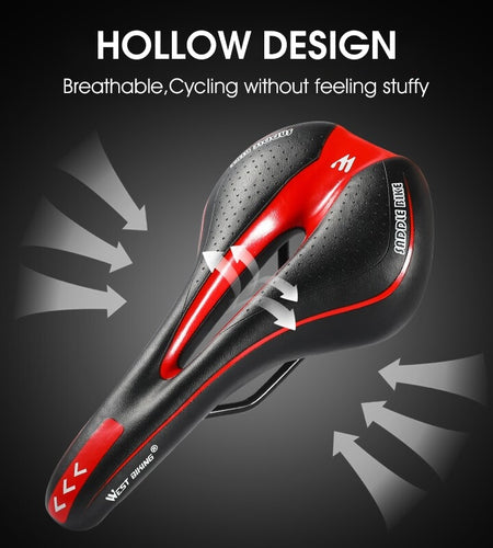 Ultralight MTB Saddle Multicolor Road Bike Seat Comfortable Foam Mountain Bike Saddle Bmx Seat Hollow Cycling Saddle