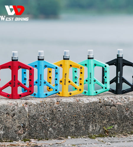 Ultralight Nylon Bicycle Pedals 2 Sealed Bearings MTB Road BMX Pedals Non-Slip Waterproof Bike Pedals Accessories
