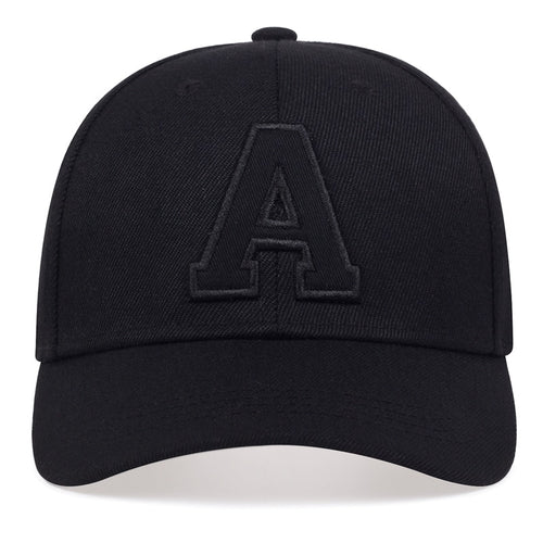Load image into Gallery viewer, Letter A Embroidery Baseball Cap Fashion Hip Hop Hat cotton Snapback hat outdoor sports Caps sun Hat Trucker Cap
