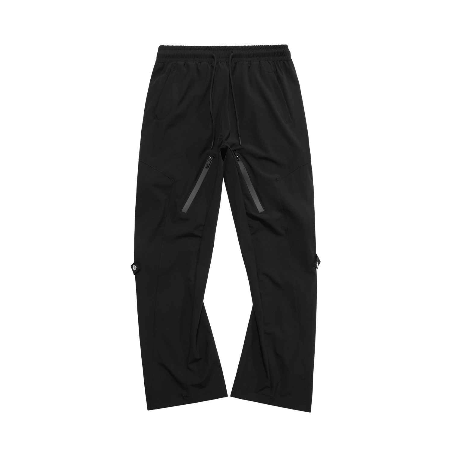 Hip Hop Joggers Pants Autumn Functional Side Zipper Design Trousers for Men Women Elastic Waist Fashion Pant Streetwear