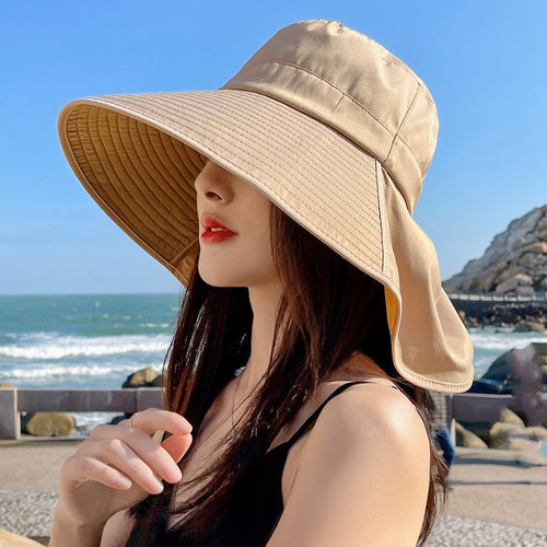 Load image into Gallery viewer, Two Ways To Wear Summer Hats For Women Fashion Irregular Bow Design Straw Hat  Sun Hat Travel Beach Hat
