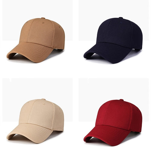 Load image into Gallery viewer, Solid Casual Baseball Cap for Women Men Sunshade All Seasons Polyester Golf Caps Casquette Homme Kpop Snapback Dad Hat
