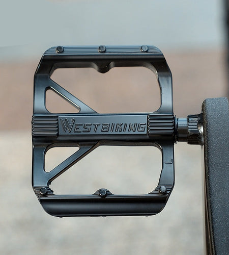 Ultralight Bicycle Pedals Aluminum Alloy MTB BMX Road Bike Pedal DU Bearing Anti-slip Flat Pedal Cycling Accessories